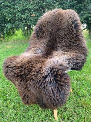 Peaux de mouton - Peaux hollandaises - brown-grey-holland-sheepskins-adam-leather