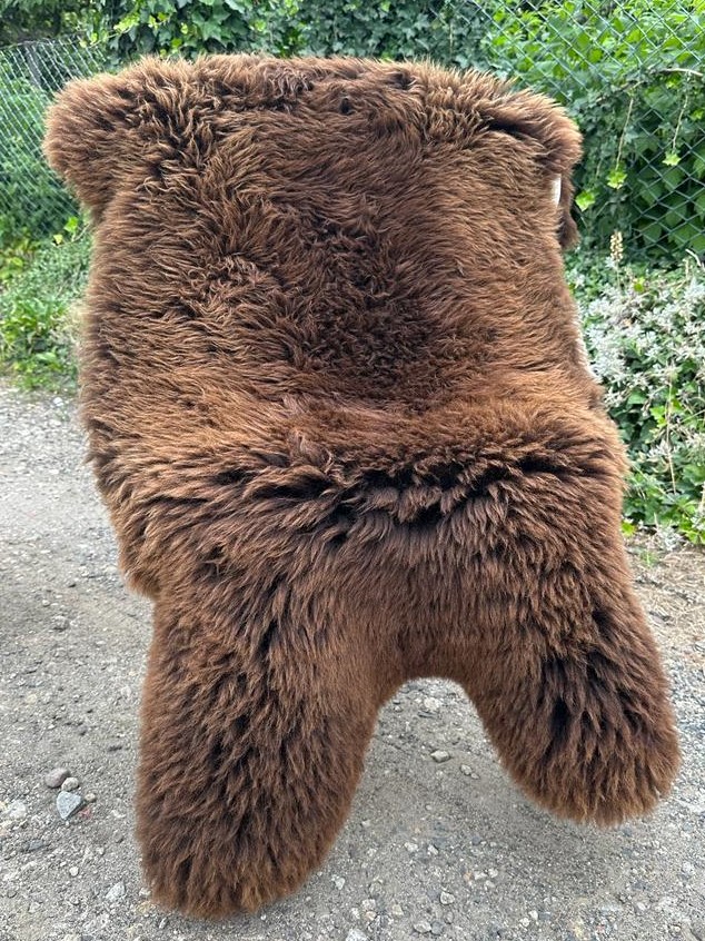 Peaux de mouton - Peaux hollandaises - brown-holland-sheepskins-adam-leather