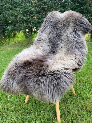 Peaux de mouton - Peaux hollandaises - dark-grey-holland-sheepskins-adam-leather