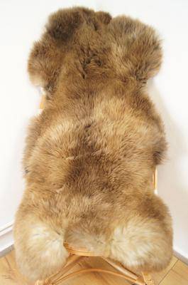 Peaux de mouton - Meliert - Melange - fluffy-sheepskin-meliert-melange
