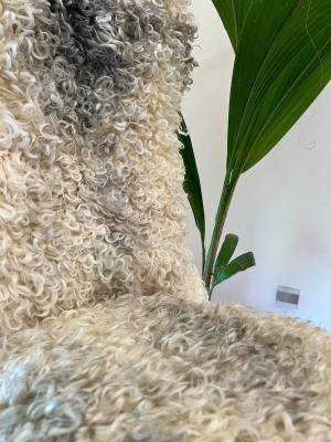 Peaux de mouton - Gotland - gotlandsheepskinwhiteandgrey3