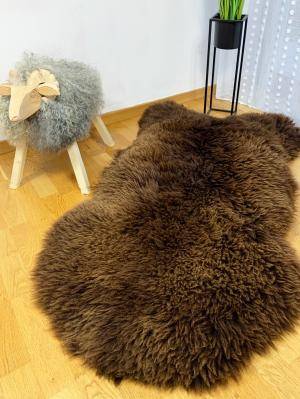 Peaux de mouton - Peaux hollandaises - holland-dark-brwon-sheepskins-adam-leather