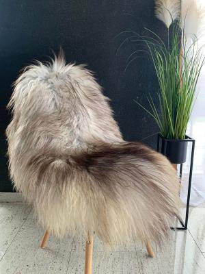 Peaux de mouton - islandais - island-grey-white-sheepskin-adam-leather