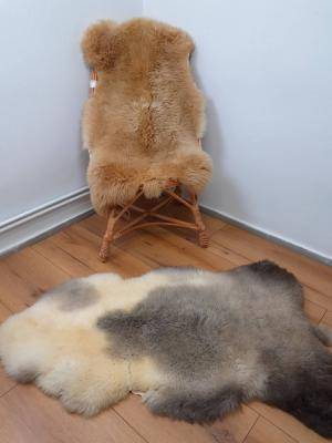Peaux de mouton - Meliert Toffee - Mouton renard de Cobourg - natural-meliert-toffee-sheepskin