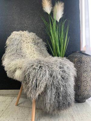 Peaux de mouton - Gotland - silver-grey-adam-leather