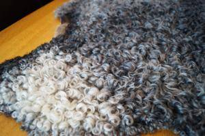Peaux de mouton - Gotland - white-grey-gotland-awesome-sheepskin