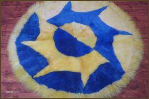 Peaux de mouton - Tapis ronds - awsome-round-carpets-sheepskin