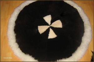 Peaux de mouton - Tapis ronds - belle-round-carpets-sheepskin-adam-leather