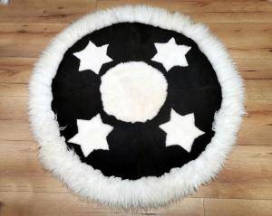 Peaux de mouton - Tapis ronds - carpets-adam-leather-bio-tanned