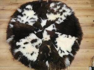 Peaux de mouton - Tapis ronds - carpets-adam-leather-eco