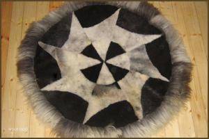 Peaux de mouton - Tapis ronds - cool-round-carpets-sheepskin-adam-leather