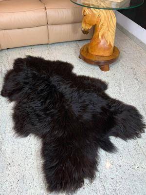 Peaux de mouton -  Peau de mouton - dark-grey-sheepskins-adam-leather