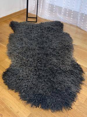 Peaux de mouton -  Peau de mouton - gotland-black-sheepskin-adam-leather