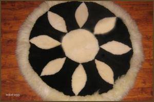 Peaux de mouton - Tapis ronds - great-round-carpets-sheepskin-adam-leather