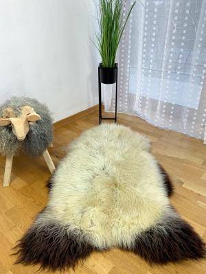 Peaux de mouton -  Peau de mouton - melerade-white-sheepskin-adam-leather