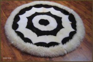 Peaux de mouton - Tapis ronds - neat-round-carpets-sheepskin-adam-leather