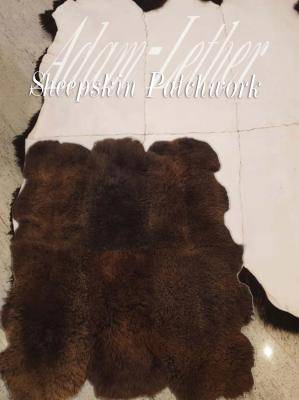 Peaux de mouton - Tapis patchwork en peau de mouton - nowyprojekt431kopia