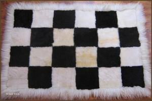 Peaux de mouton - Tapis patchwork en peau de mouton - pleasant-rectangular-carpets-sheepskin