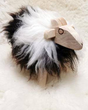 Peaux de mouton - Moutons en Bois  - 25071970