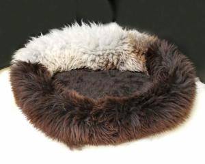 Peaux de mouton - Panier pour chien - 411