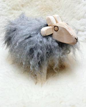 Peaux de mouton - Moutons en Bois  - 60