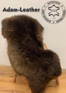 Peaux de mouton - Nouvelles! Notre couleur préférée de peau de mouton naturelle et écologique appelée "chocolat chaud" 