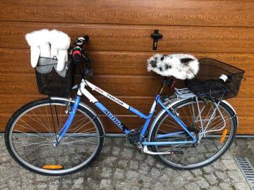 Peaux de mouton - Tapis de selle de vélo