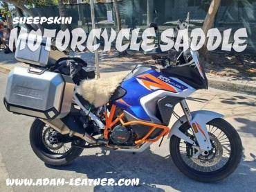 Peaux de mouton - Peau de mouton - parfaite pour une selle de moto en Amérique !