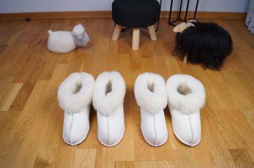 Peaux de mouton - Gants et pantoufles pour vous