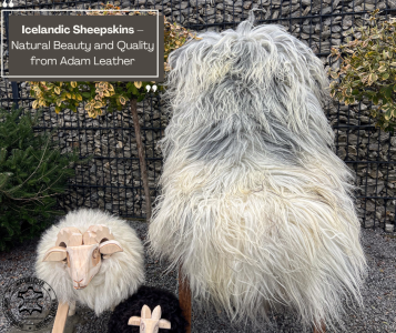 Peaux de mouton - Peaux de mouton islandaises – Beauté naturelle et qualité chez Adam Leather