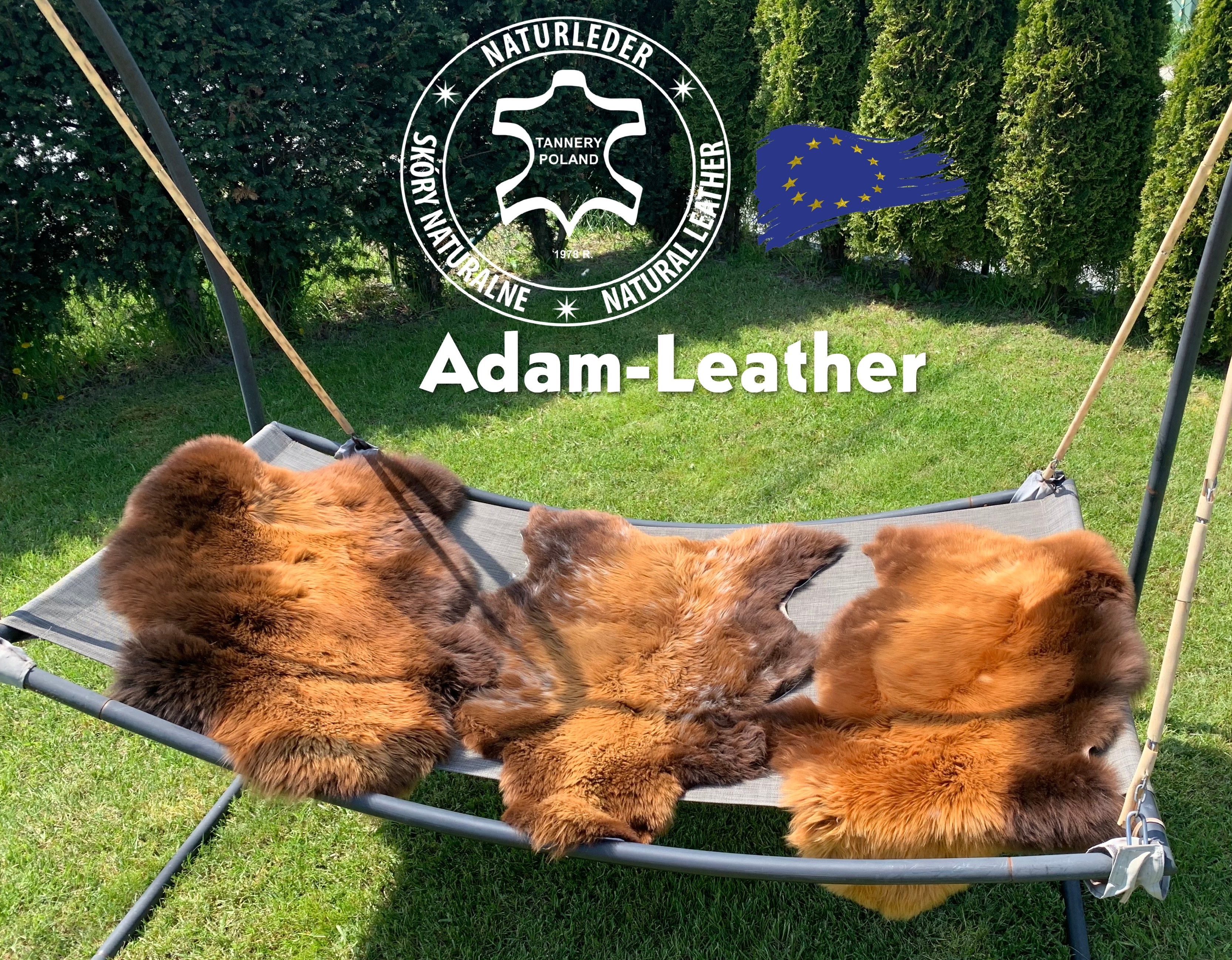 Peaux de mouton - L'éco-style dans le jardin : Aménagements printaniers en peau de mouton naturelle d'Adam Leather dans votre jardin