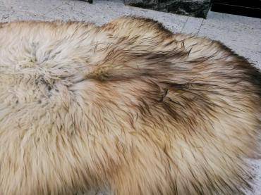 Peaux de mouton - Chaleureuse et agréable - peaux de mouton Mélarades naturelles