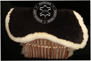 Peaux de mouton - Tapis de selle en peau de mouton ! Roulez avec style !