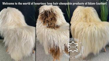 Peaux de mouton - Bienvenue dans le monde des produits en peau de mouton à poils longs !