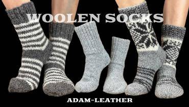 Peaux de mouton - Adam Leather propose des chaussettes en laine !