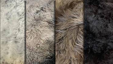 Peaux de mouton - PEAU DE MOUTON POLONAIS ! Fabriqué du début à la fin dans notre tannerie !