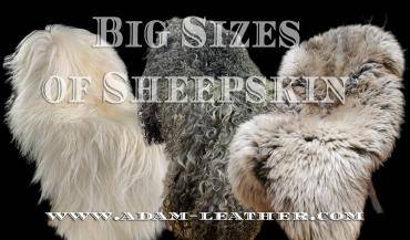 Peaux de mouton - Tapis en peau de mouton grandes tailles, couvre-lit, couverture, coloris naturels, peaux de mouton naturelles, taille XXL