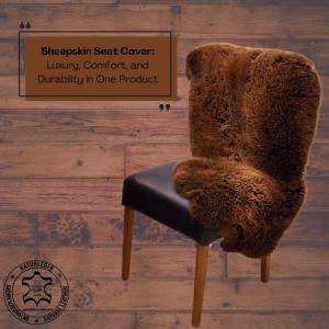 Peaux de mouton - Housse de siège en peau de mouton : Luxe, confort et durabilité dans un seul produit