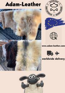 Peaux de mouton - Peaux de mouton naturelles et bio d'Adam Leather