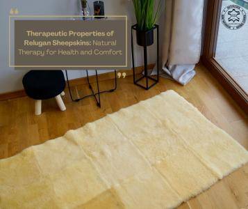 Peaux de mouton - Propriétés thérapeutiques des peaux de mouton Relugan : Thérapie naturelle pour la santé et le confort