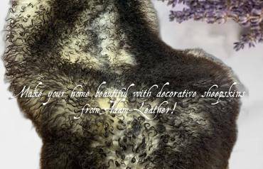 Peaux de mouton - Décorez votre maison avec de belles peaux de mouton d'Adam-Leather !