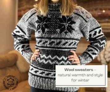 Peaux de mouton - Pulls en laine – chaleur et style naturels pour l'hiver