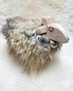 Bélier en bois - mini (2)