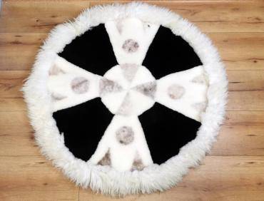 Tapis rond (motif 3)